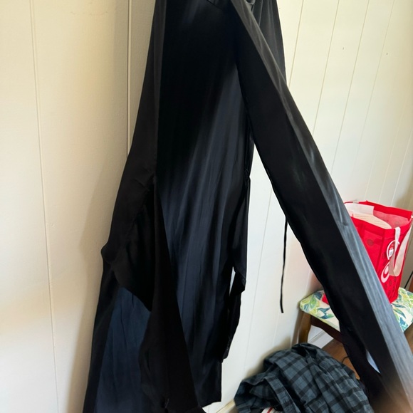 R13 Black Sleeved Blouse Side Open Medium BNWT - Picture 8 of 12